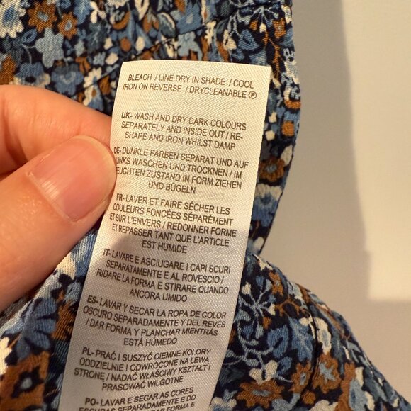 Boden Smocked Yoke Tiered Dress - Picture 3 of 4